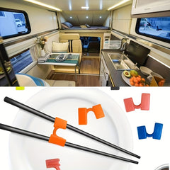 3pcs Chinese Chopsticks Trainer Holder, Reusable Chopsticks Training