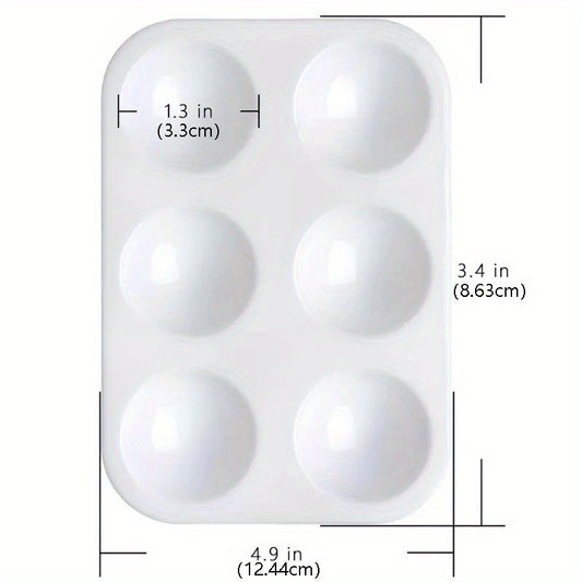 10pcs Watercolor Artist Palette Pigment Tray Art Painting Supplies