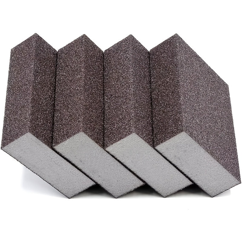 4pcs Sanding Block Set Coarse To Ultra Fine Grades Wet Dry Dual Use