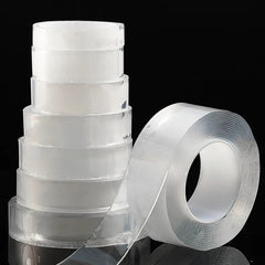 Transparent Nano Tape Washable Reusable Double Sided Adhesive