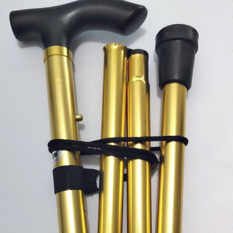 Collapsible Walking Stick Adjustable Folding Trekking Pole