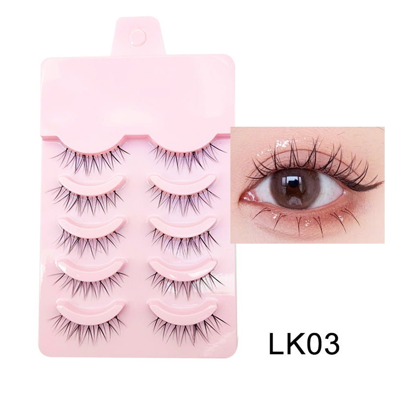 Manga Lashes Soft Natural Thick Wispy False Eyelashes