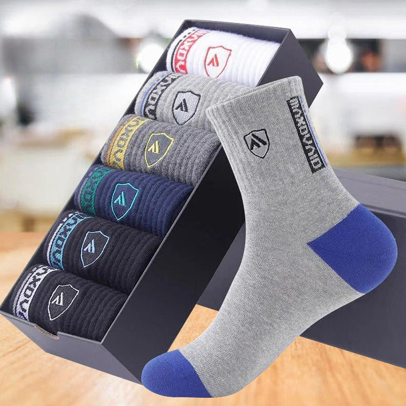 5 Pairs Sports Ankle Socks, Sweat-absorbing & Breathable for Autumn & Winter