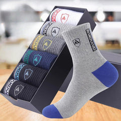 5 Pairs Sports Ankle Socks, Sweat-absorbing & Breathable for Autumn & Winter