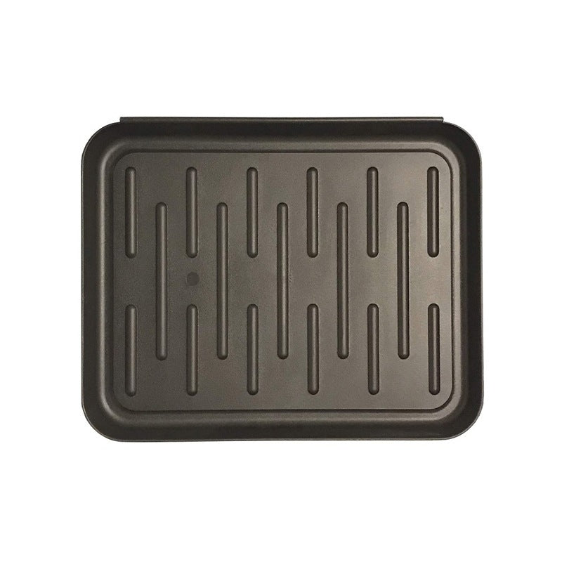 Square Plastic Boot Tray for Entryway Indoor and Outdoor Use