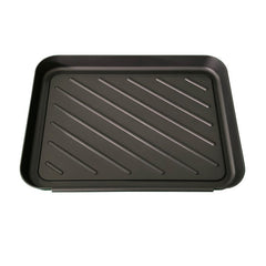 Square Plastic Boot Tray for Entryway Indoor and Outdoor Use