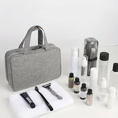 Portable Travel Toiletry Bag with Wet/Dry Separation