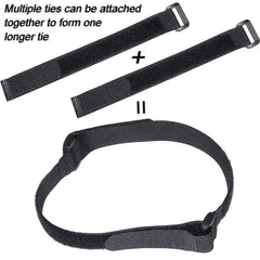 Nylon Hook & Loop Strap Self Adhesive Tie 20-500mm Cycling Accessories