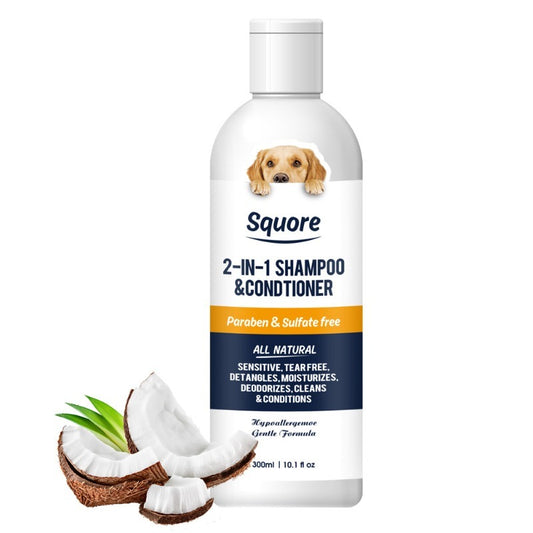 300ML Natural Pet Shampoo Dogs Deodorizing Conditioner Odor Eliminating