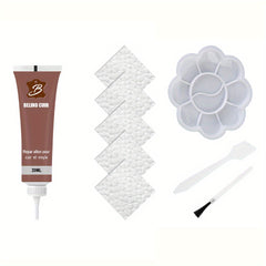 9pcs 20ml Faux Leather Repair Gel Car Seat Sofa Coating Paste