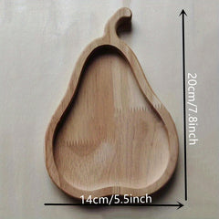 Animal Series Wooden Cartoon Tray, Afternoon Tea Snacks Organizer