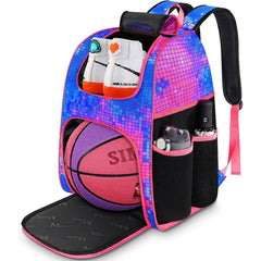MATEIN Basketball Bag with Ball Holder & Shoe Compartment