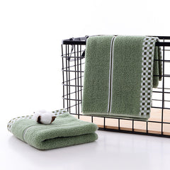 Soft Cotton Hand Towel for Home Bathroom, Absorbent and Skin-friendly