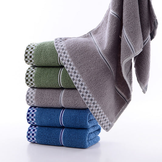 Soft Cotton Hand Towel for Home Bathroom, Absorbent and Skin-friendly