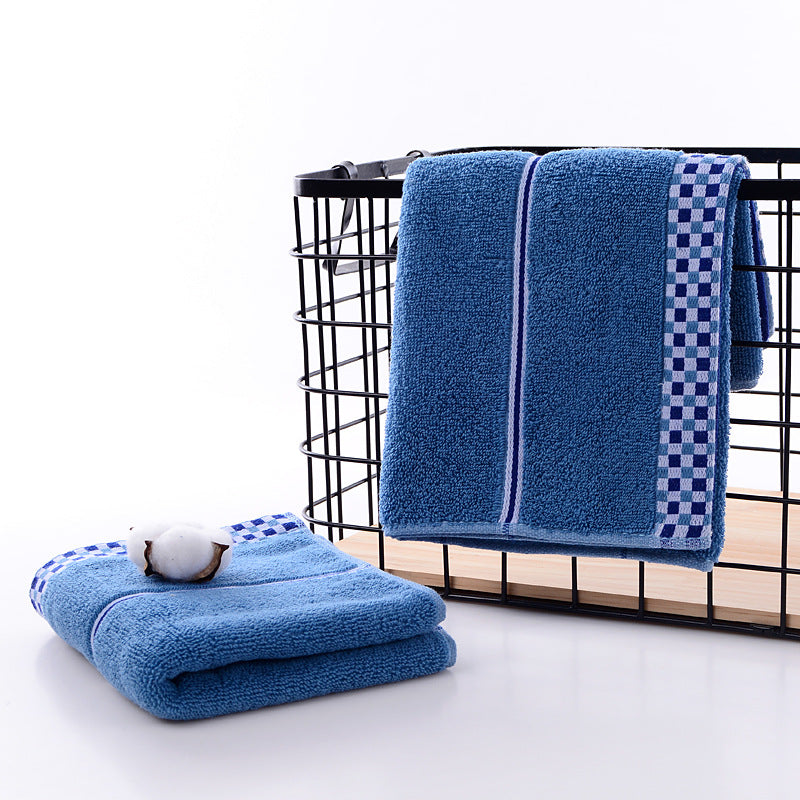 Soft Cotton Hand Towel for Home Bathroom, Absorbent and Skin-friendly