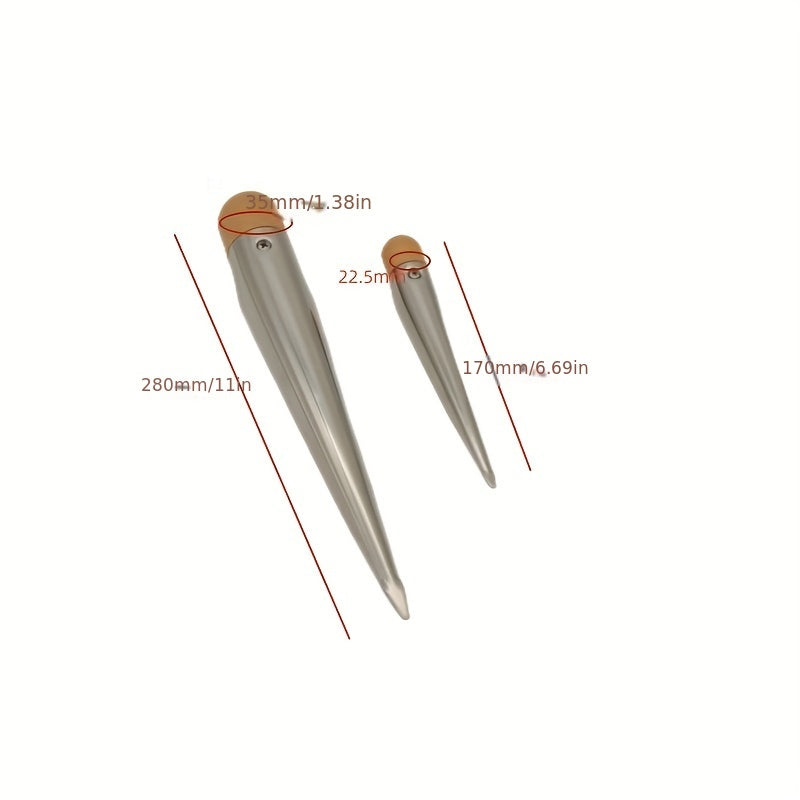 304 Stainless Steel Yacht Rope Splicing Spike Marine Hardware