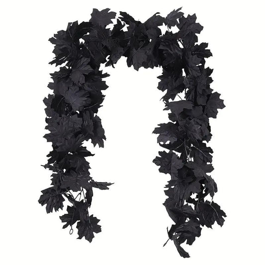 Fall Decor Garland Halloween Maple Leaf Vine Wall Hanging