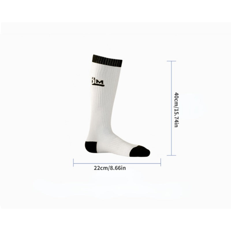Men's Mid Crew Sport Socks Non Slip Wool Blend Breathable Athletic Socks
