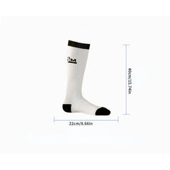 Men's Mid Crew Sport Socks Non Slip Wool Blend Breathable Athletic Socks