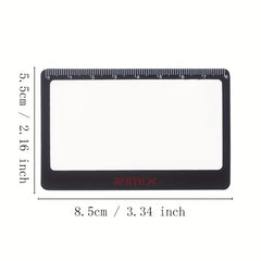 Pocket Credit Card Size Magnifying Glass