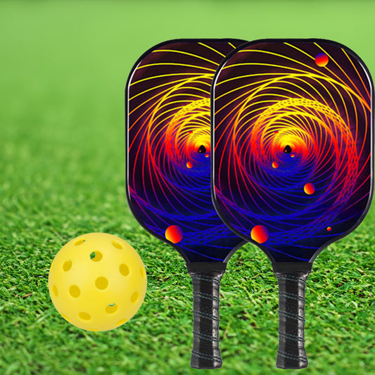 Outdoor Pickleball Paddles Set with Ball