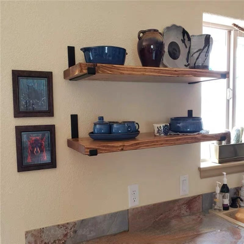 Iron Wall Triangle Bracket Wall Rack Divider Shelf Holder