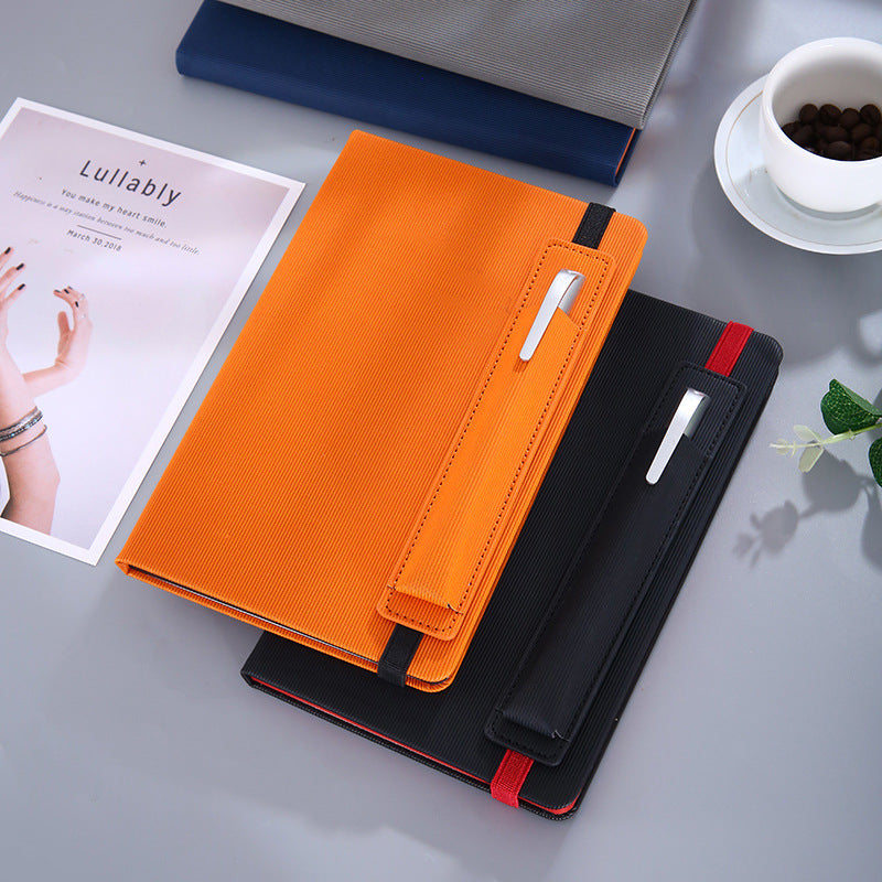 Band Notebook Leather Surface Diary Business Travel Notebook