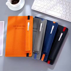 Band Notebook Leather Surface Diary Business Travel Notebook