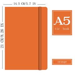 Band Notebook Leather Surface Diary Business Travel Notebook