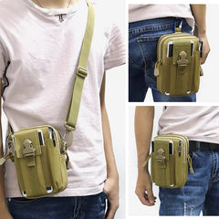 Camouflage Mobile Phone Belt Bag Waterproof