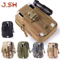 Camouflage Mobile Phone Belt Bag Waterproof