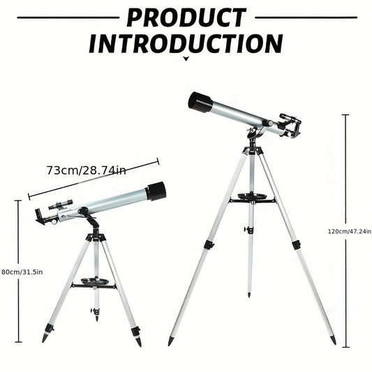 High Magnification Astronomy Refractor Telescope