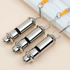 Metal Whistle High Frequency Training Lifesaving Whistle