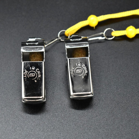 Stainless Steel 201 Metal Whistle - Traffic Police Outdoor Treble Whistle