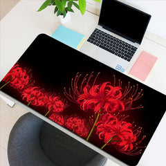 Seashore Flower Desk Mat Gaming Mouse Pad Office Keyboard Pad
