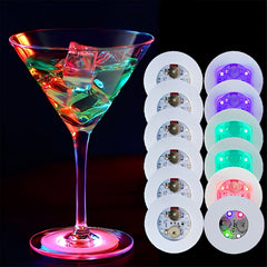 LED Coaster Lamps 36in Seven Colors Bottle Stickers Lights