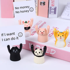 Japanese Cartoon Card Lifting Animal Sticky Note Clip