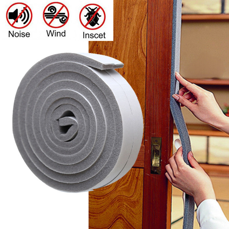 3 Colors RV Kitchen Door Window Sealing Strips Sound Proof Door Window Foam Back