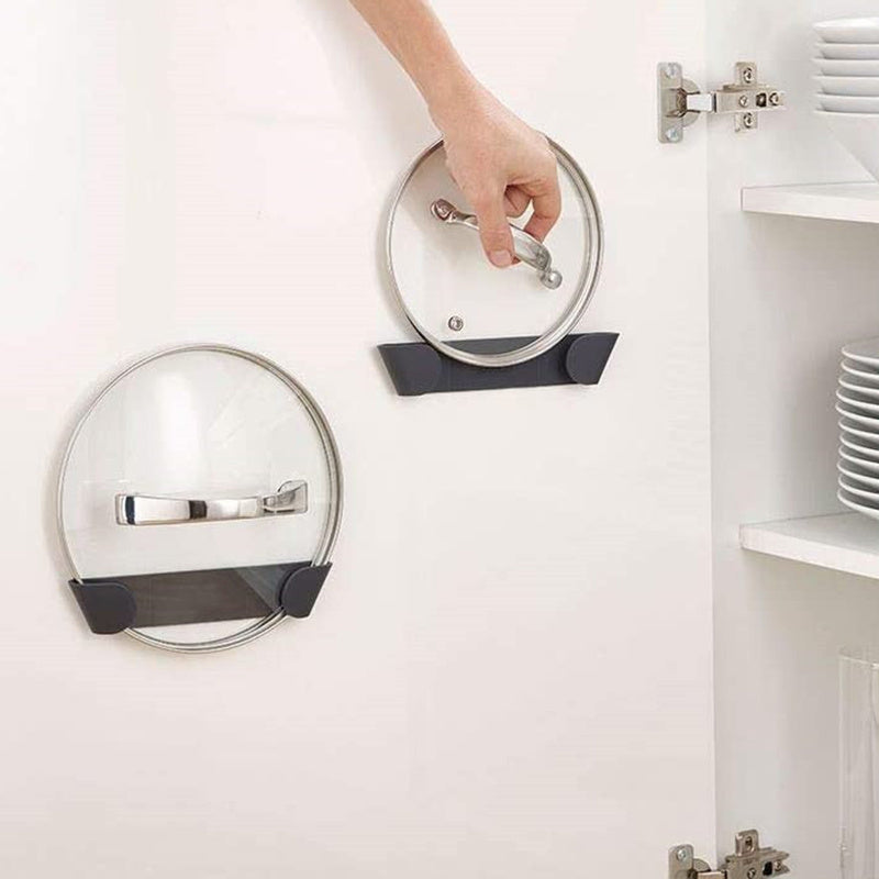 Pot Lid Organizer 4pcs for Cabinet Door Cupboard