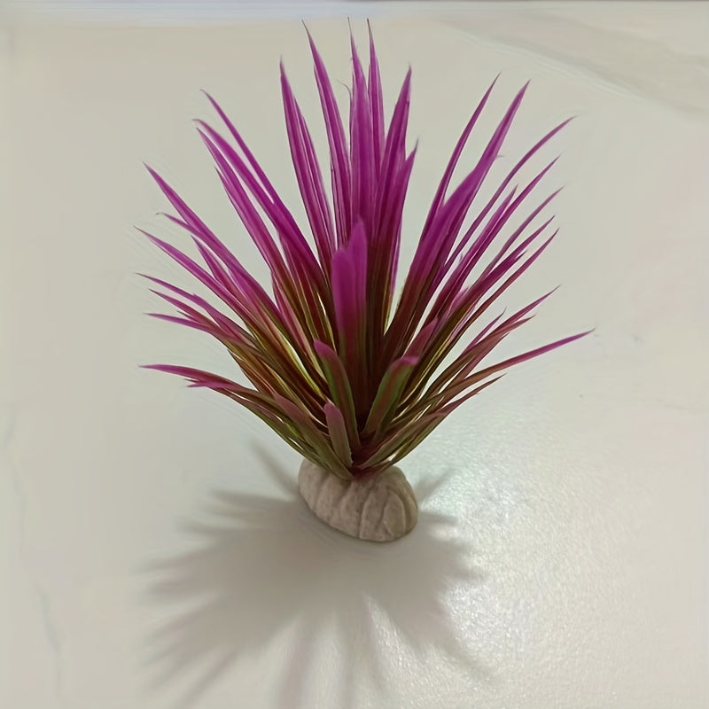 Plastic Aquarium Plant Decoration Fish Tank Ornament