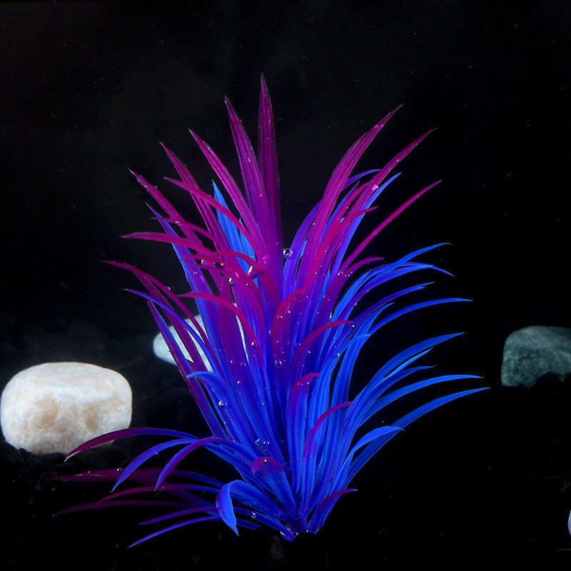 Plastic Aquarium Plant Decoration Fish Tank Ornament
