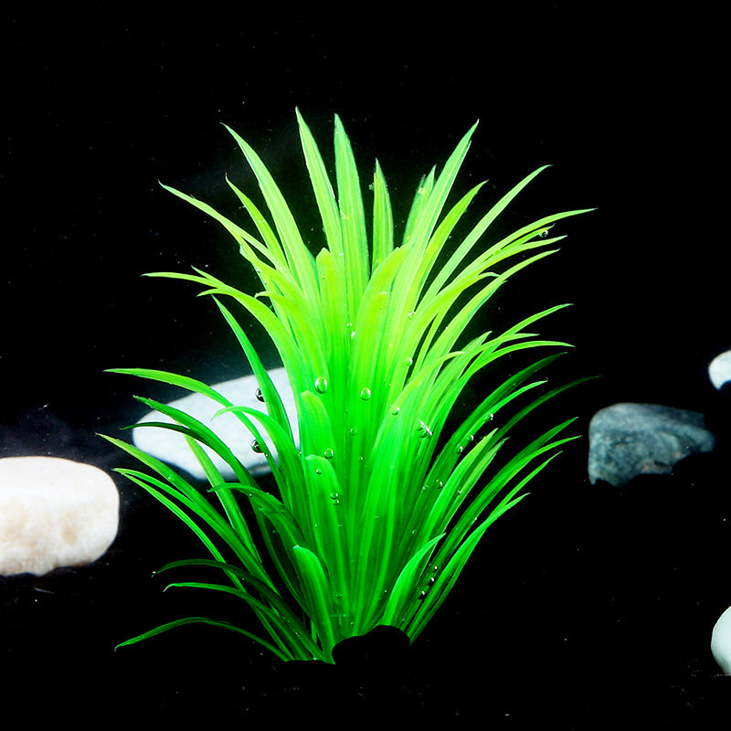 Plastic Aquarium Plant Decoration Fish Tank Ornament