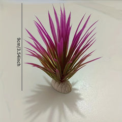 Plastic Aquarium Plant Decoration Fish Tank Ornament