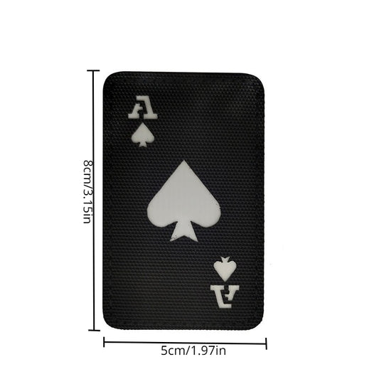 Death Card Ace Of Spades Morale Patch For Military Gear
