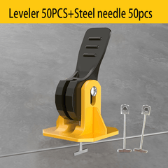 50pcs Tile Spacers Leveling System Kit Floor Installation Set