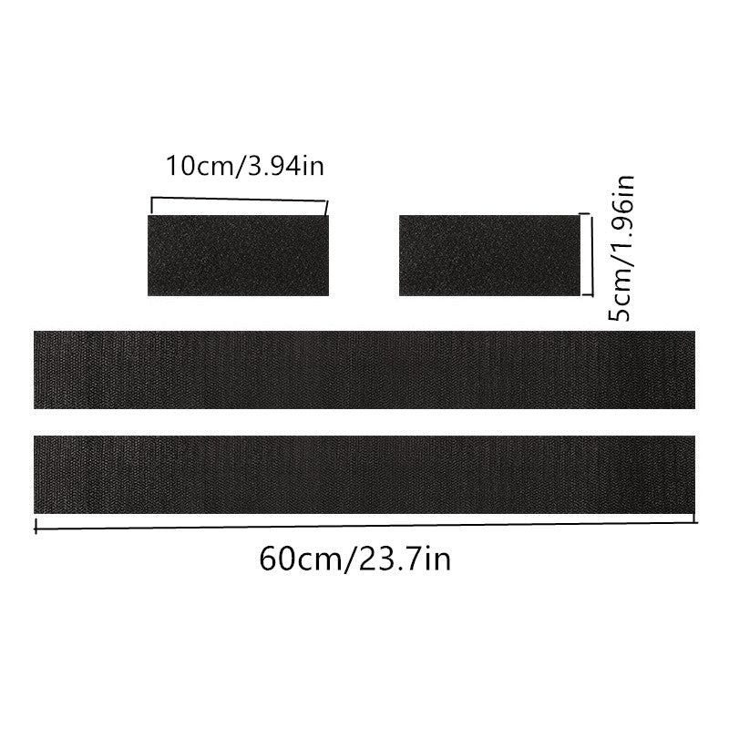 4pcs Car Trunk Storage Fixing Belt Strap Organizer