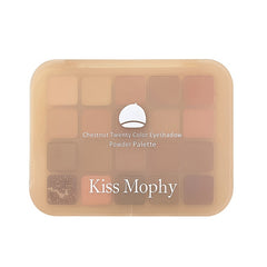 Golden Brown Pumpkin Tone Eyeshadow Palette Contouring & Brightening