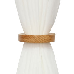 Wooden Curtain Tieback Magnetic Buckle Rotatable Holdback