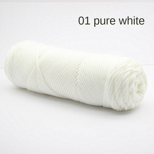 8-strand Lover Cotton Yarn, 70m Long, 100% Acrylic Hand-knitted DIY Yarn 100g