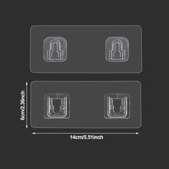 2pcs Purpose Hooks Bathroom Storage Shelf Wall Mounted Home Accessories